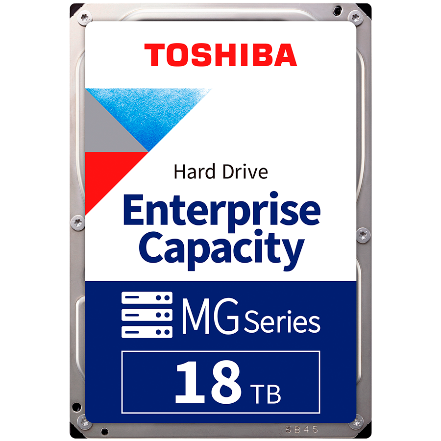 Серверный жесткий диск HDD Toshiba (3.5, 18ТБ, 512Мб, 7200RPM, SATA 6Gb/s)