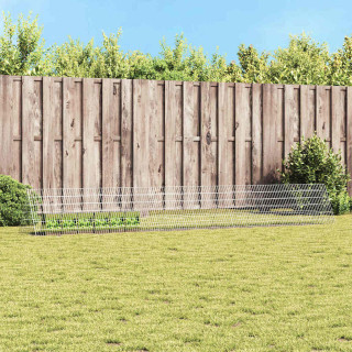 Küüliku Aedik Hõbedane 650 x 55 x 55 cm Tsinkteras