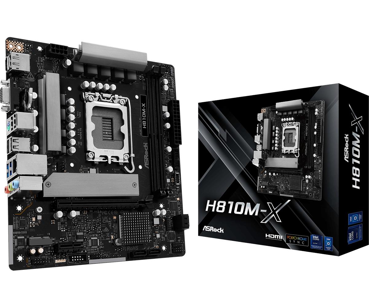 Материнская плата ASRock H810M-X