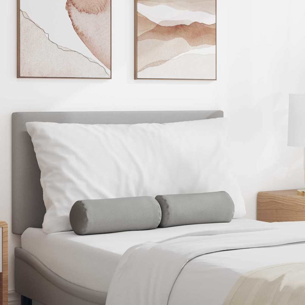 Padjad 2 pcs Pilvine hall Ø 15 x 40 cm kangas