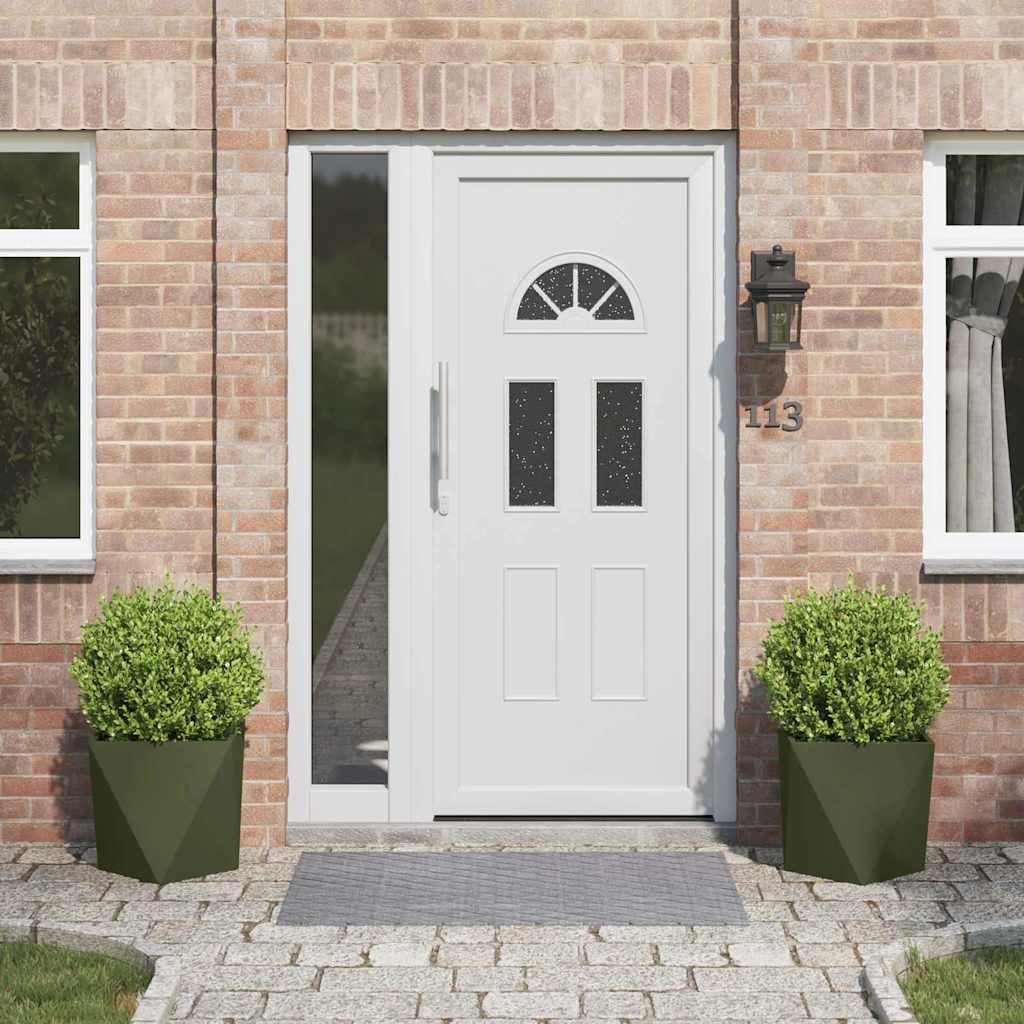 Taimekast 2 pcs Küpset roheline 40 x 40 x 40 cm Teras