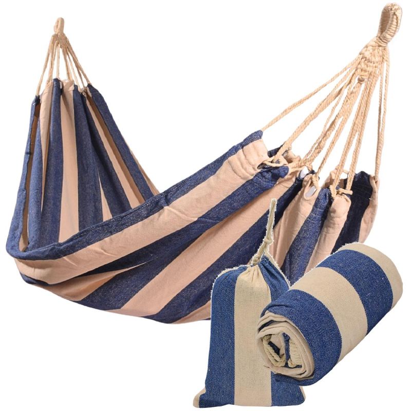 GARDEN HAMMOCK FOR 1 PERSON 200x100CM WITH COVER 1064024