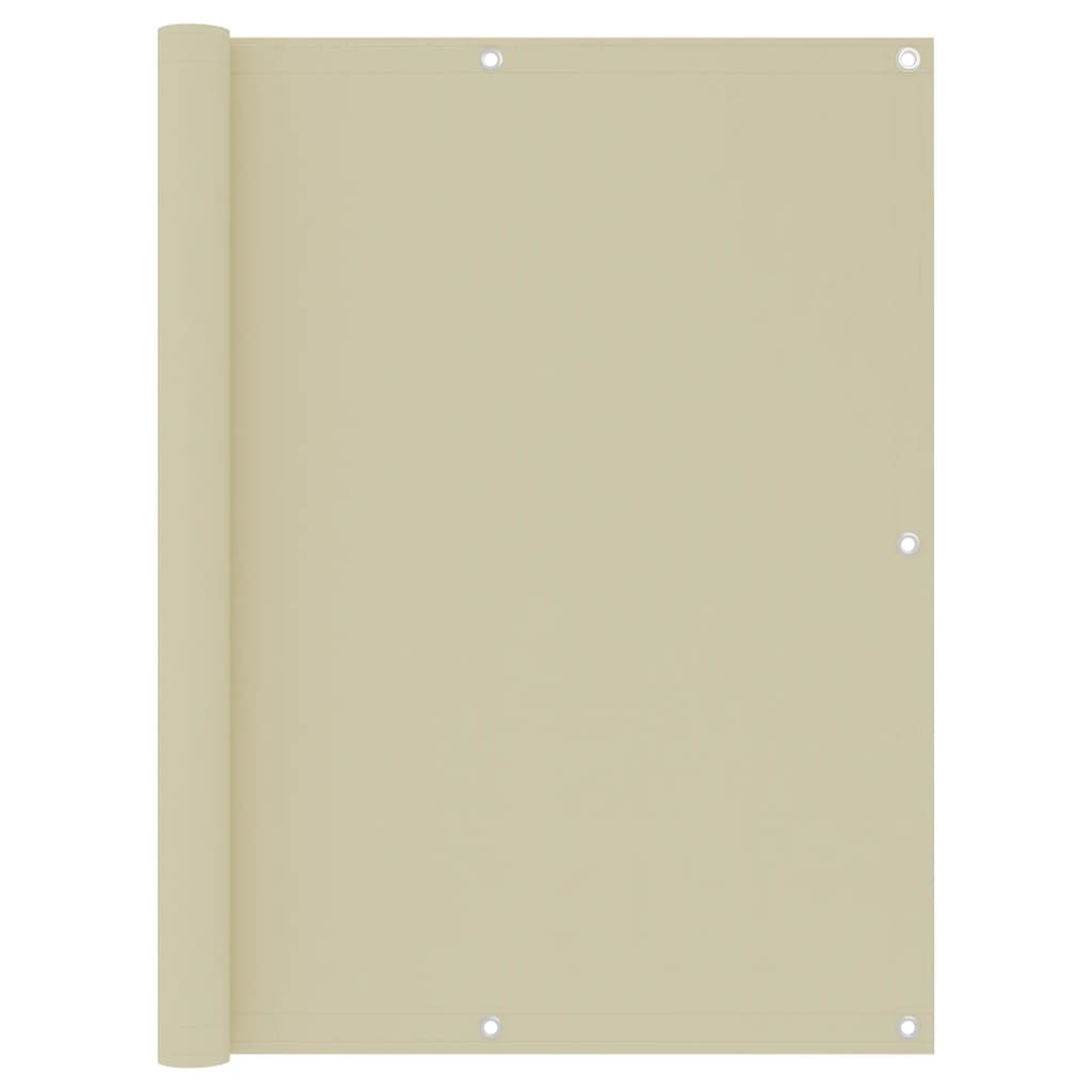 rõdusirm, kreemjasvalge, 120 x 600 cm, oxford-kangas