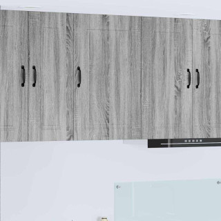 Seinakapp kööki riiuliga Hall Sonoma 50 x 31 x 80 cm Tehispuit