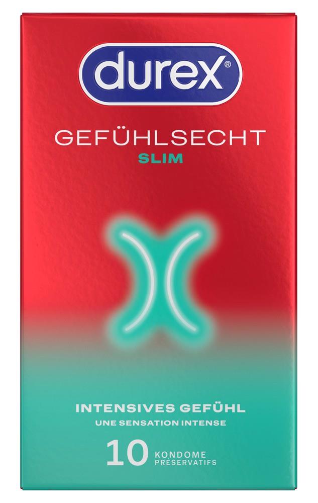 Презервативы Durex Gefühlsecht Slim x 10