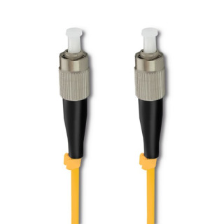 Qoltec Patchcord fiber optic FC/UPC - FC/UPC | Singlemode | 9/125 | G652D | Simplex | 1m