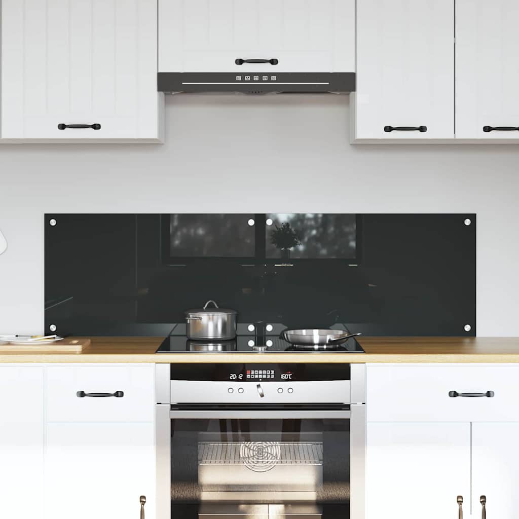 Kögi Splashback 2 pcs Tumehall 70 x 40 cm karastatud klaas