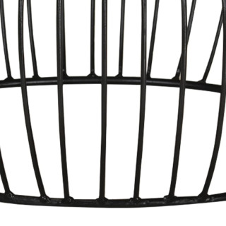 Круглый журнальный столик из массива дерева 68x37 см