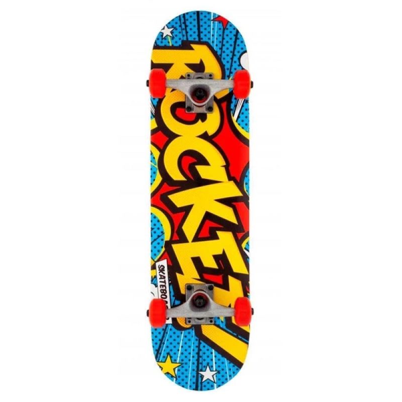Rocket Mini Popart Complete Multi 7.5 RKT-COM-1533 skateboard