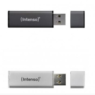 Флеш-накопитель USB 2.0 Intenso Alu Line, 2x 32 ГБ, серебристый/антрацит