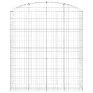 Габионная корзина арочной формы, 200x50x220/240 см, оцинкованная сталь