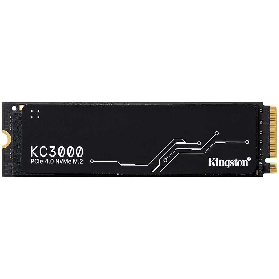 Kingston 2048GB, M.2 2280, PCIe 4.0 NVMe, Read/write: 7,000 / 7,000MB/s, Random 4K read/write: up to 1,000K/1,000K IOPS