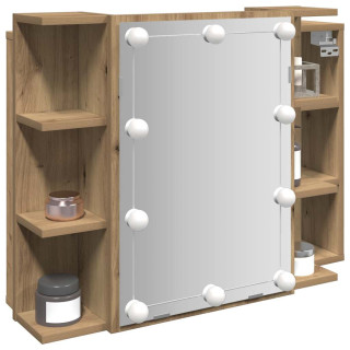 peegelkapp LED-ga Artisan Oak 70x16,5x60 cm