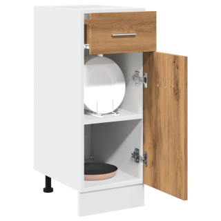 Нижний кухонный шкаф с ящиком “Lyon” Дуб Artisan, ДСП