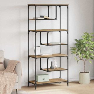 Raamatukapp käsitöötamm 81 x 36 x 176 cm Tehispuit