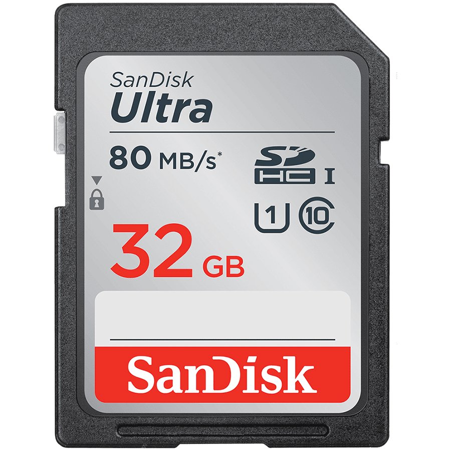 Карта памяти SanDisk Ultra 32GB SDHC 120MB/s