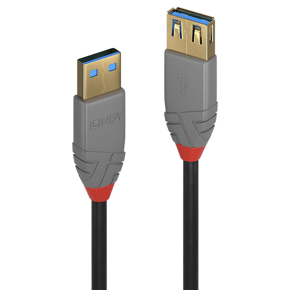 USB 3.2 удлинитель Lindy Anthra Line, 2м (36762)