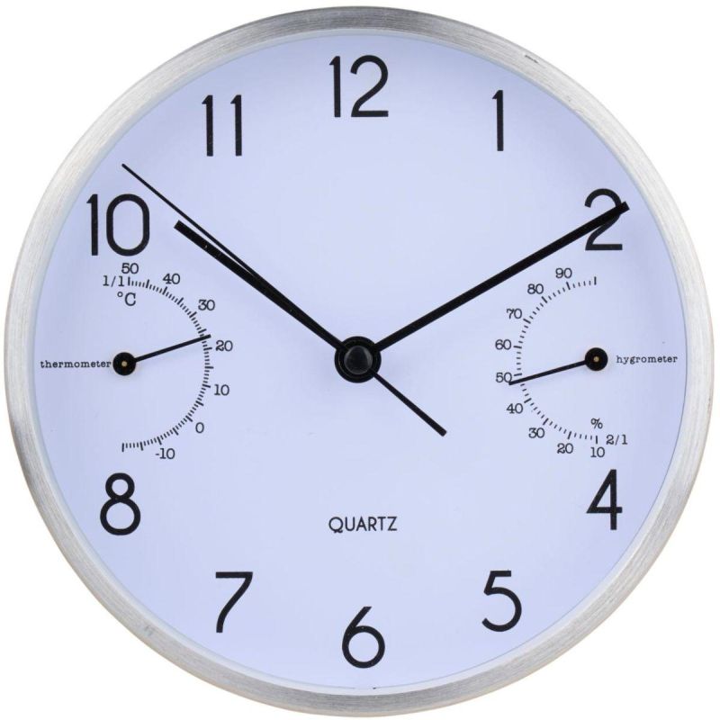 WALL OR TABLE CLOCK 15X4CM ARTICASA WHITE