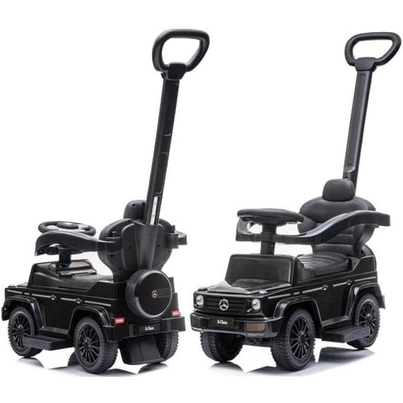 RIDE-ON CAR WALKER PUSHER MERCEDES BENZ BLACK