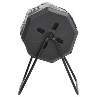 Компостер садовый, черный, 73 x 64 x 95 см, 160 л