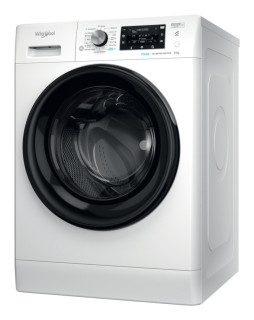 WHIRLPOOL Washing machine FFD 9489 BV EE, 9kg, 1400 rpm, Energy class A, Depth 63 cm, Inverter motor, Black doors