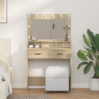 Alustabel sahtliga Sonoma tamm 79 x 41 x 135 cm Tehispuit