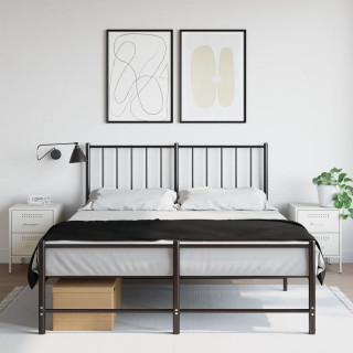 Прикроватные тумбочки 2 шт, белые, 36 x 39 x 50,5 см, сталь