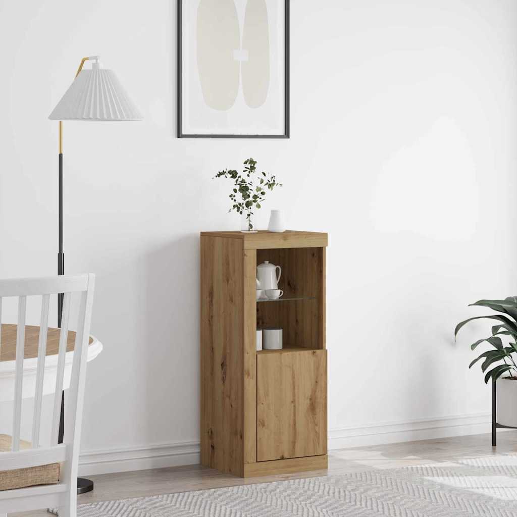 Kõide LED -ribatuledega käsitöötamm 41 x 37 x 100 cm Tehispuit