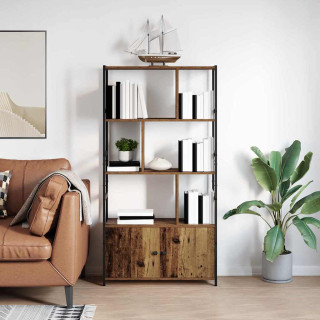 Raamatukapp Vana puit 80 x 30 x 155.5 cm Tehispuit