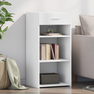 Puhvetkapp, valge, 45x42,5x93 cm, tehispuit