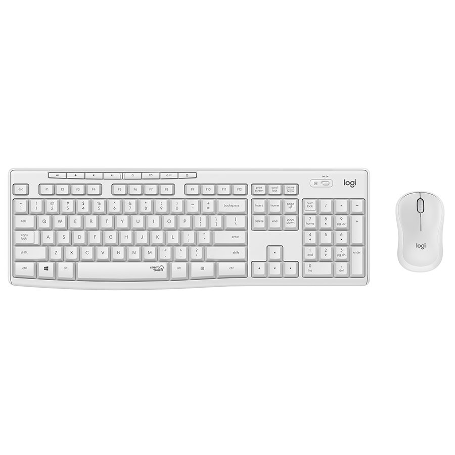 Беспроводной комплект LOGITECH MK295 Silent - OFF-WHITE - US INTL