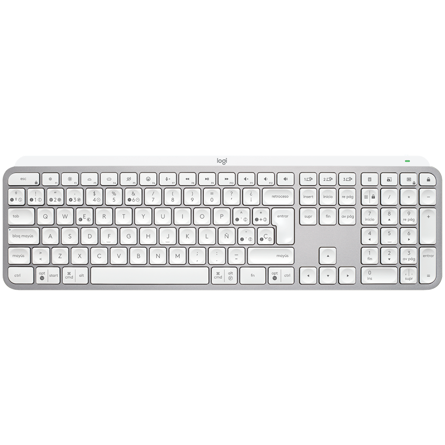 LOGITECH MX Keys S Bluetooth Клавиатура с подсветкой - Светло-серый - US INTL