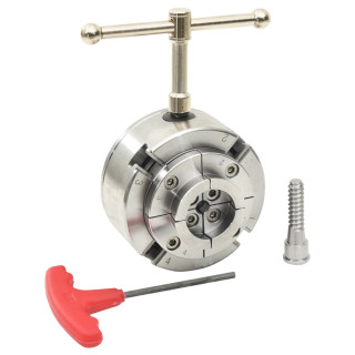 4 haaratsiga puiduhoidik, M33 ühendus, teras, hõbedane, 96 mm