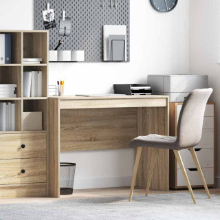 Kirjutuslaud Sonoma tamm, MDF, tammespoon, 100x50x76 cm
