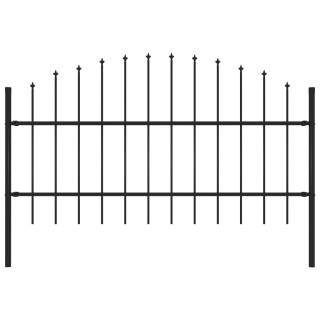 aiapiire odaotsaga, terasest, 181 x 100 cm, must