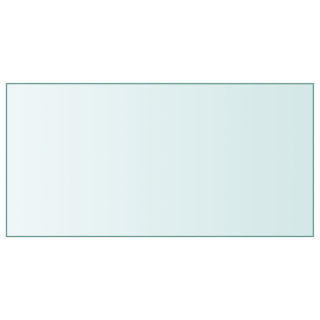 lauaplaat, läbipaistev, 50 x 100 cm, karastatud klaas