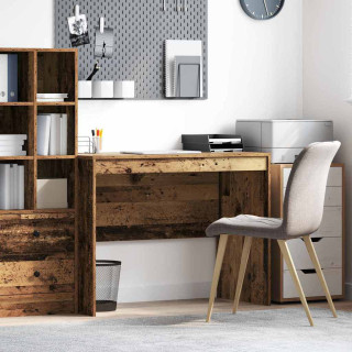 Rustikaalne kirjutuslaud, vanapuit, täispuit, 100x50x76 cm