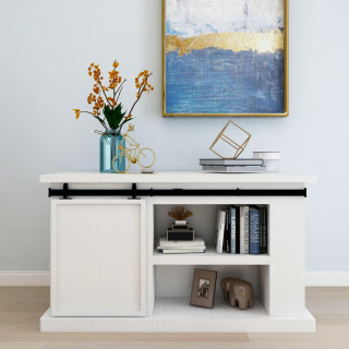 Комплект мини-раздвижных дверей, углеродистая сталь, 122 см