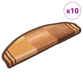 isekleepuvad trepivaibad 10 tk, 65x21x4 cm, pruun