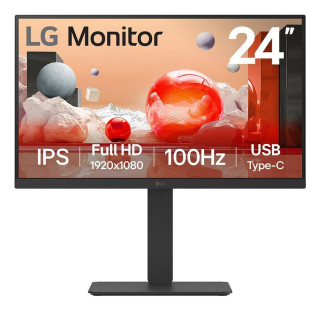 LCD Monitor|LG|23.8|Business|Panel IPS|1920x1080|16:9|100Hz|5 ms|Speakers|Swivel|Pivot|Height adjustable|Tilt|24BA750-B