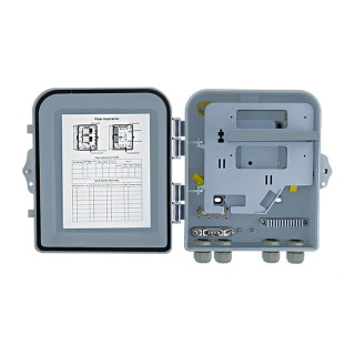 Qoltec Fiber distribution box 1x16