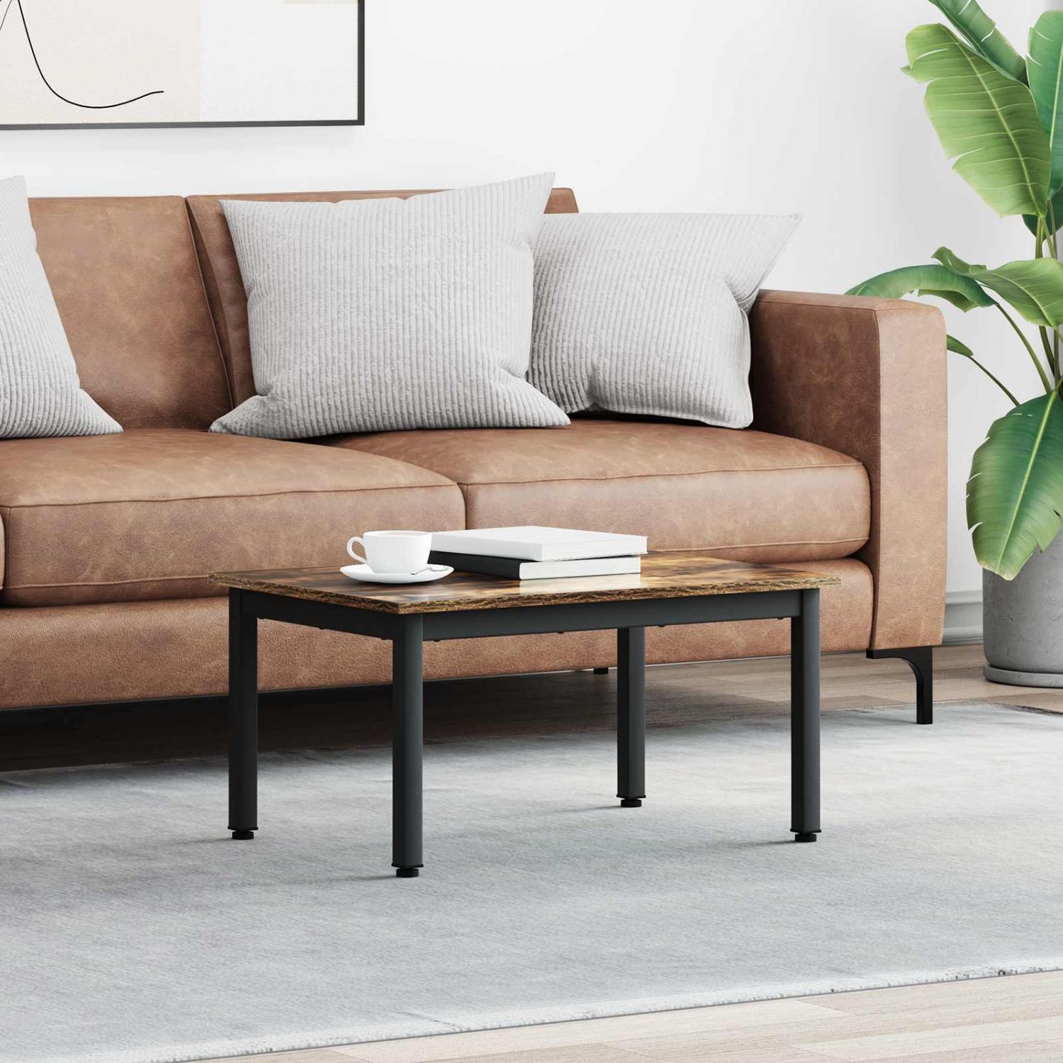 Kohvilaud Suitsu tamm 70 x 50 x 36 cm Tehispuit