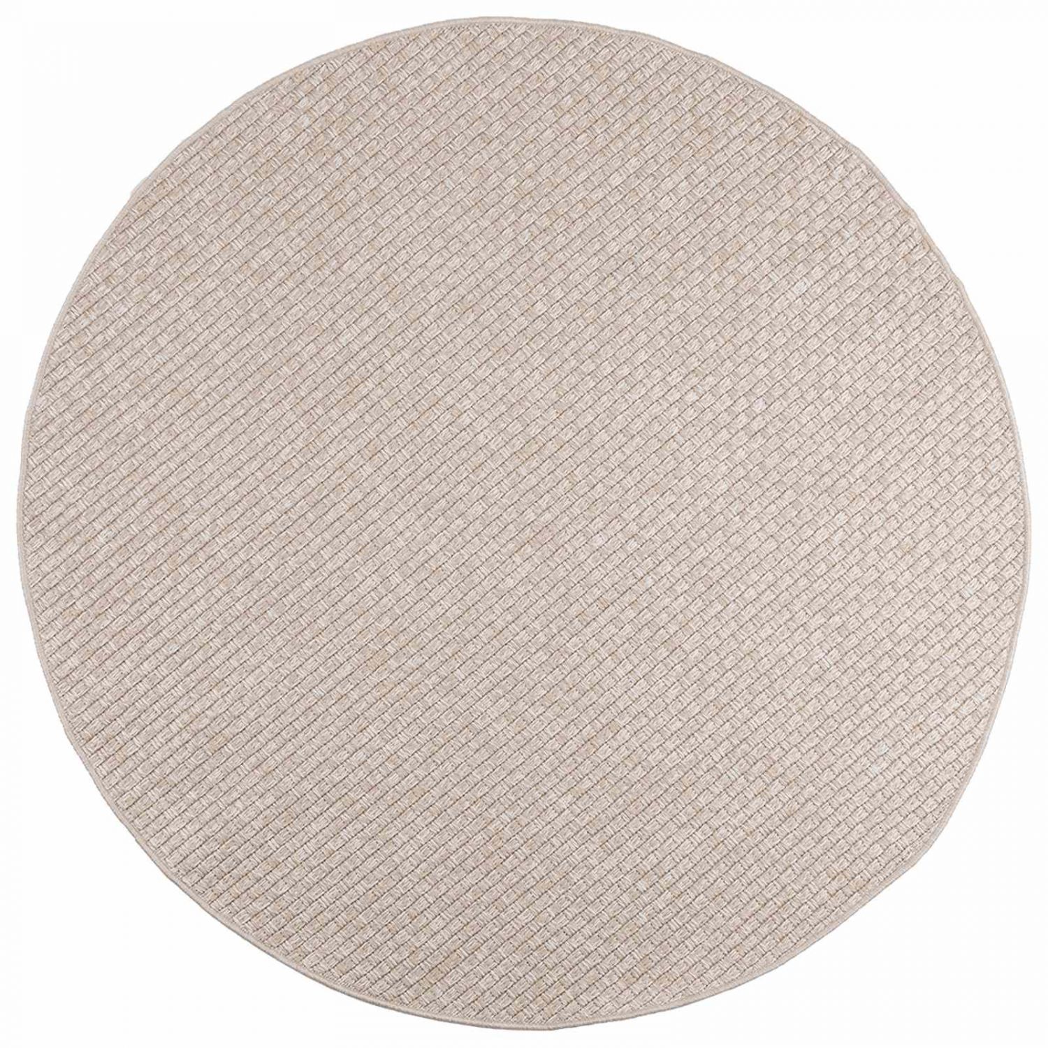 Alavaibad Ümmargune cream Ø 160 CM