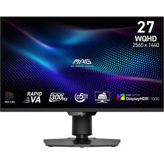 LCD Monitor|MSI|MAG 274QPF X30MV|27|Gaming/Frameless|Matte|Panel VA|2560x1440|16:9|300Hz|0.5 ms|Colour Black|MAG274QPFX30MV