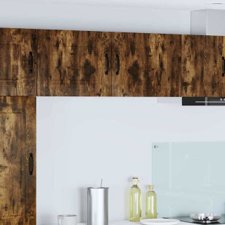 Seinakapp kööki Suitsetatud tamm 50 x 31 x 40 cm Tehispuit