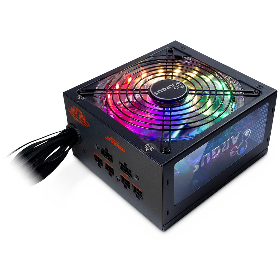 Блок питания INTER-TECH Argus RGB, 80PLUS Gold, 650W