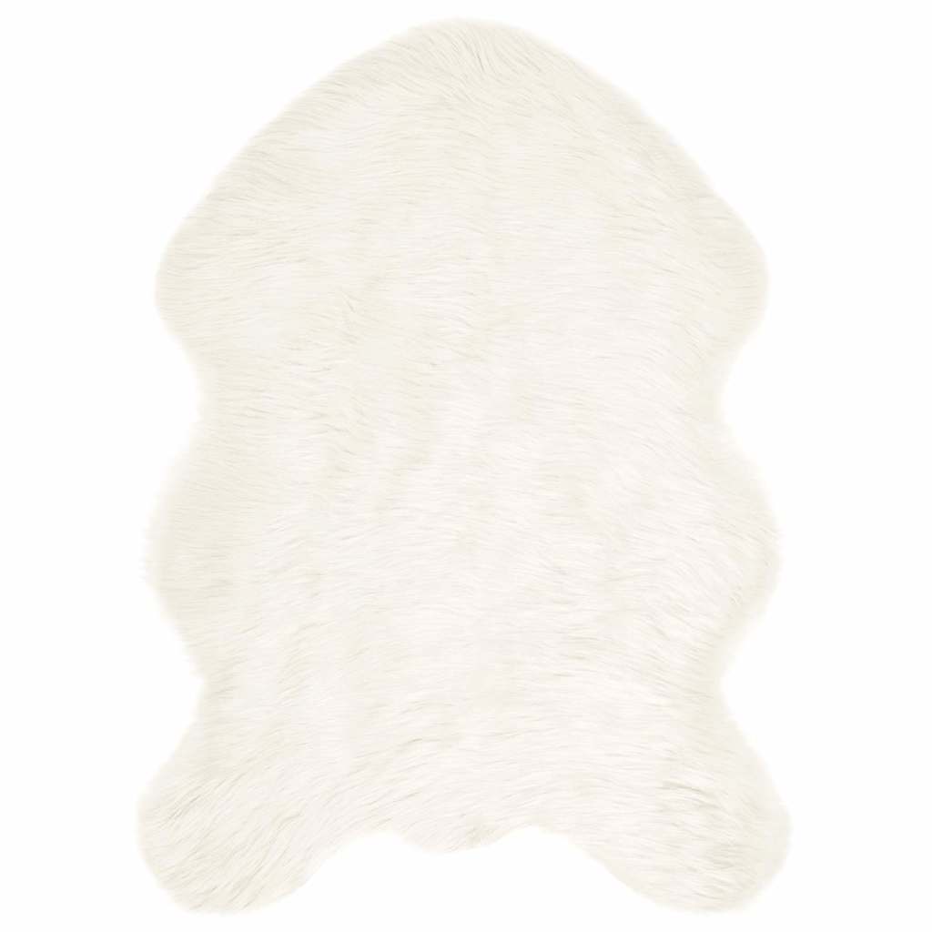 Vale Umbes Vaip Valge 60 x 90 cm Polüester