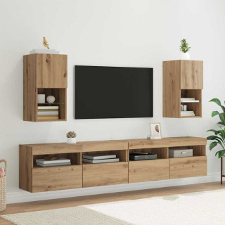 Seinale kinnitatavad telerialused 2 pcs Käsitööpuu