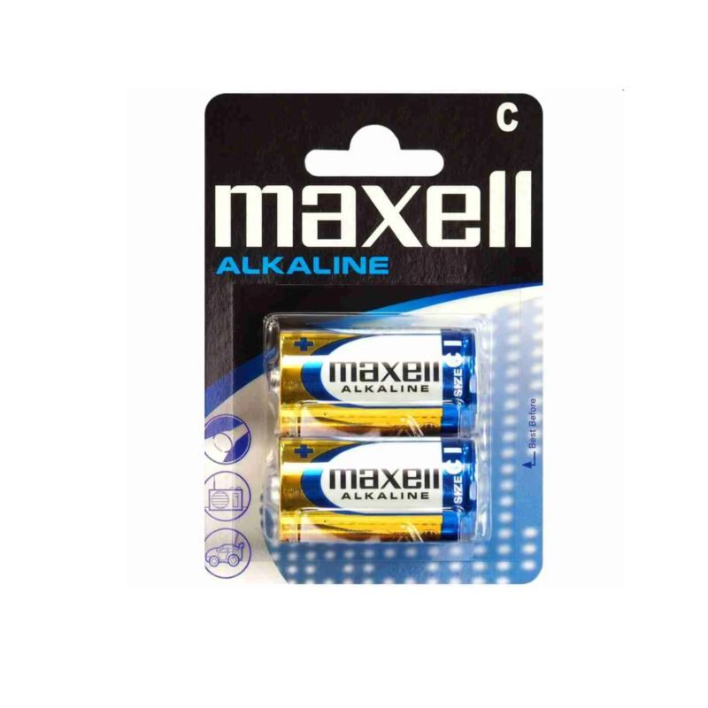 Maxell LR14 battery 2 pieces