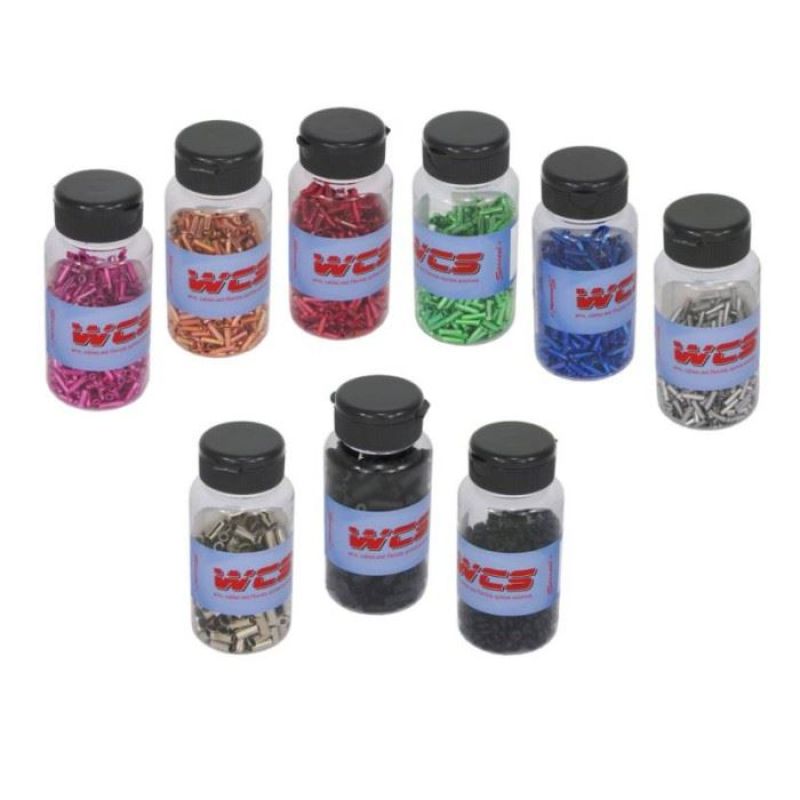 Orange cable end 500 pieces bottle